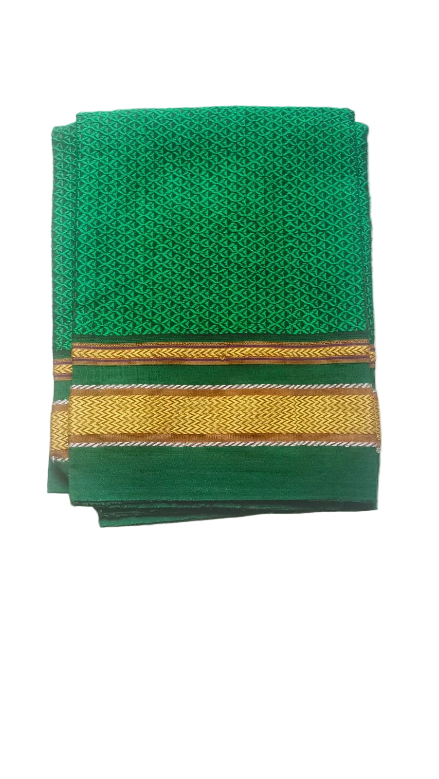 Khun Blouse Fabric - Green