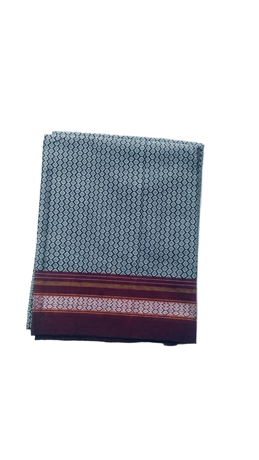 Handloom Pure Cotton Khun Blouse Pieces / Handloom Fabric Online