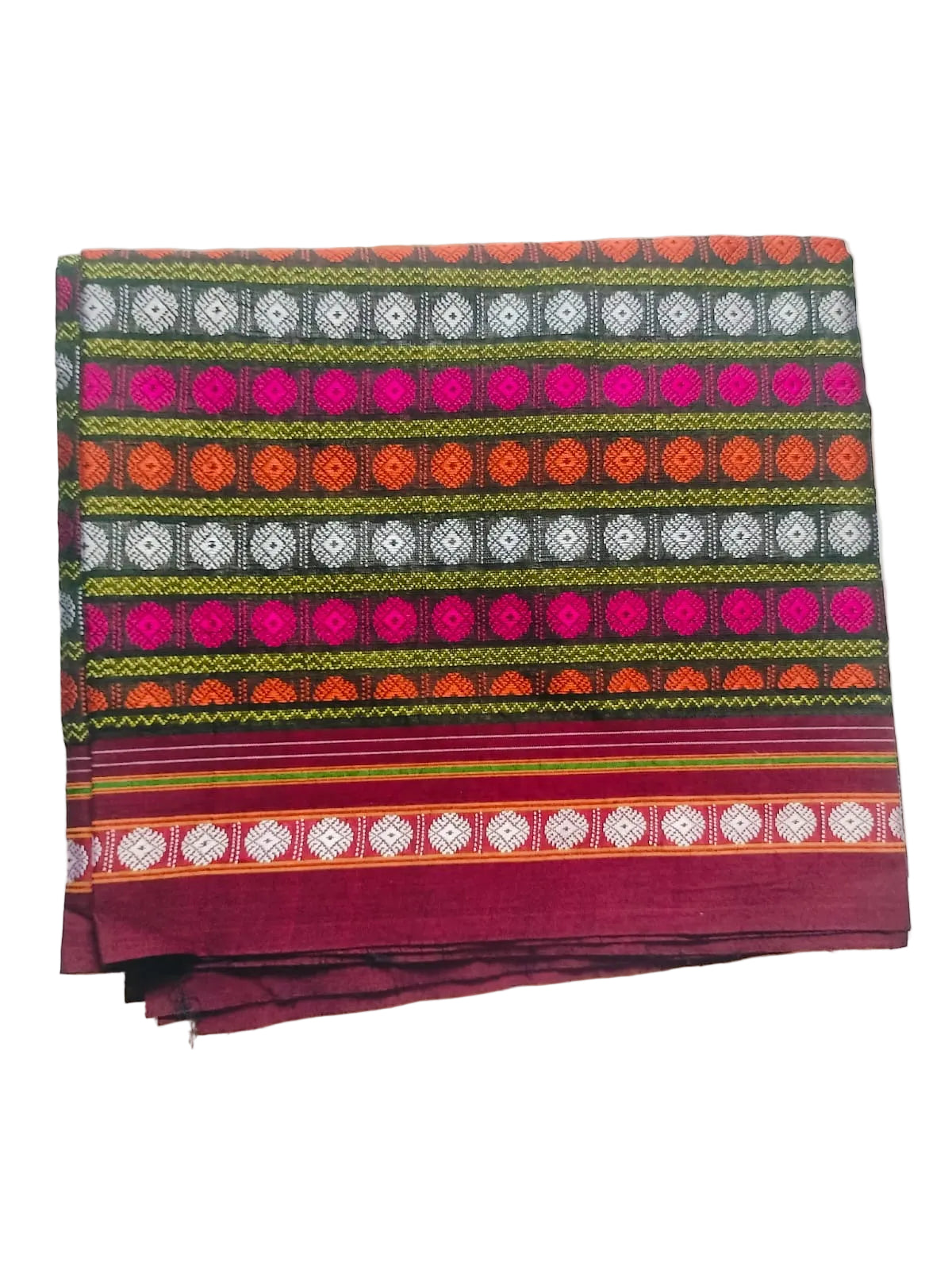Handloom Cotton Khun Blouse fabric in india