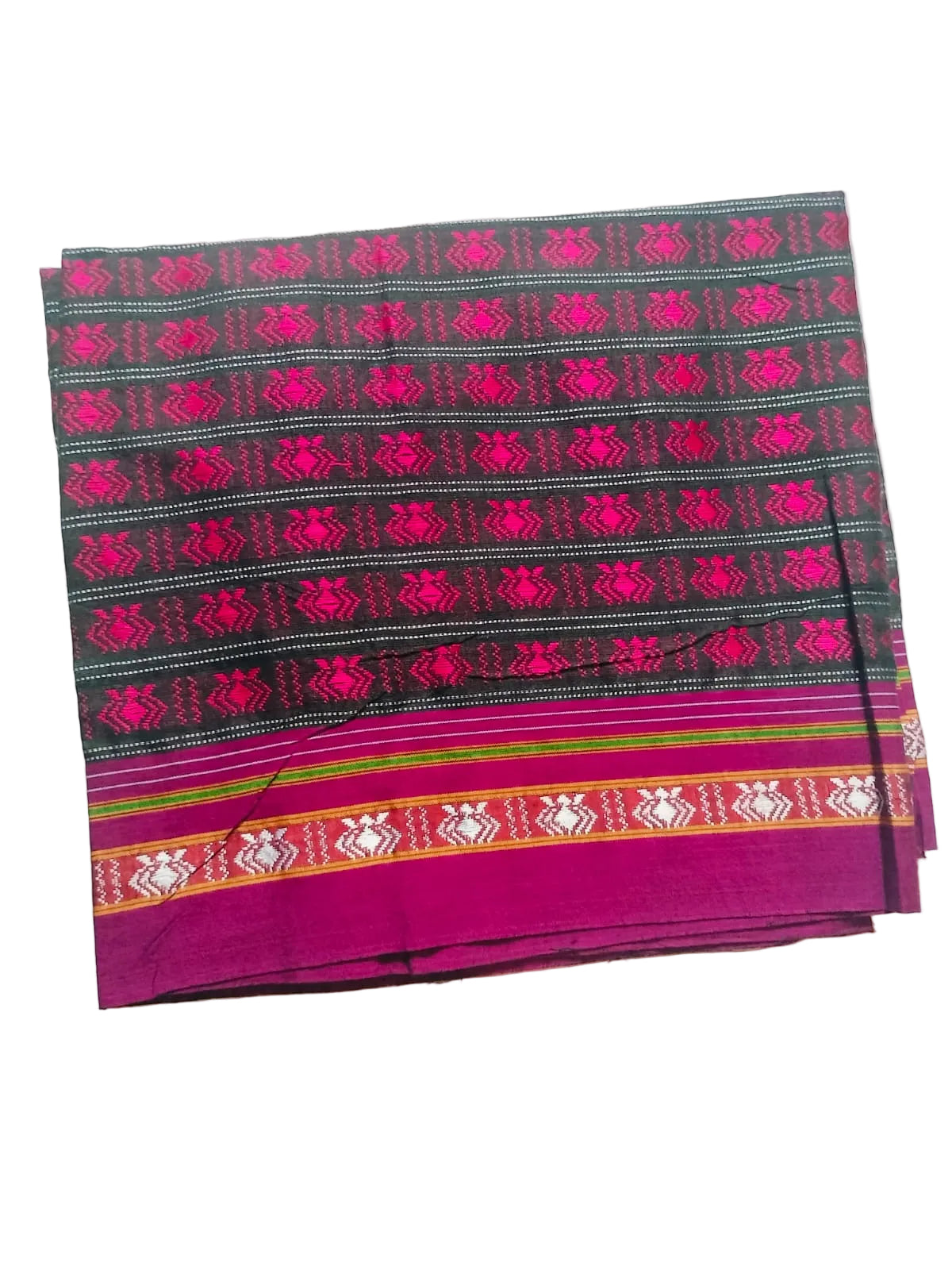 Handloom Cotton Khun Blouse fabric in India