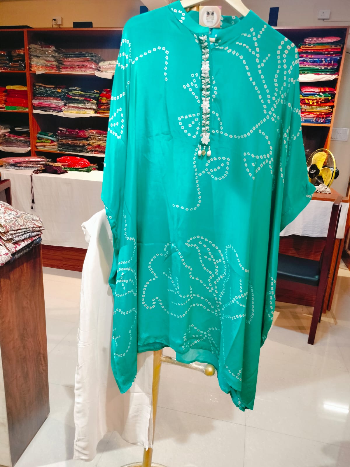 Desginer kaftan Turquoise