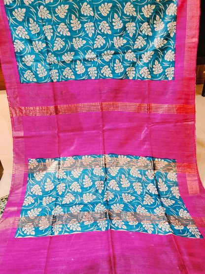 Tussar Silk Saree