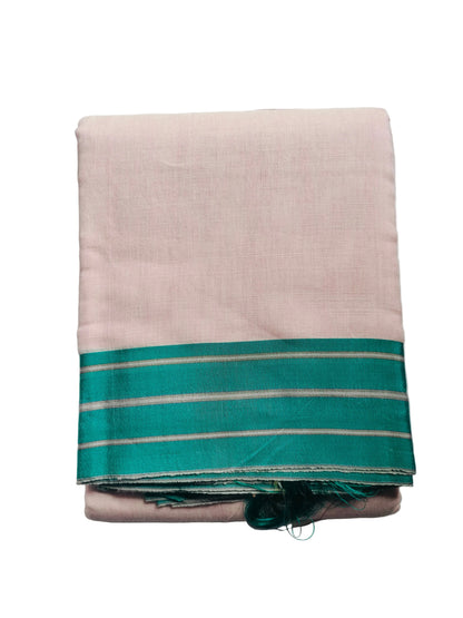 Ilkal Pastel Cotton Satin Saree - Pink with