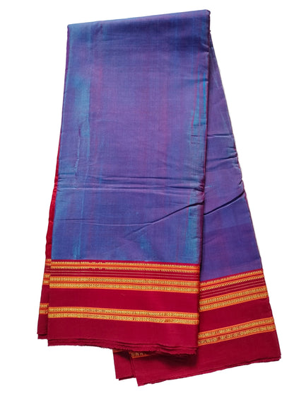 Ilkal Satin Silk Saree - Blue