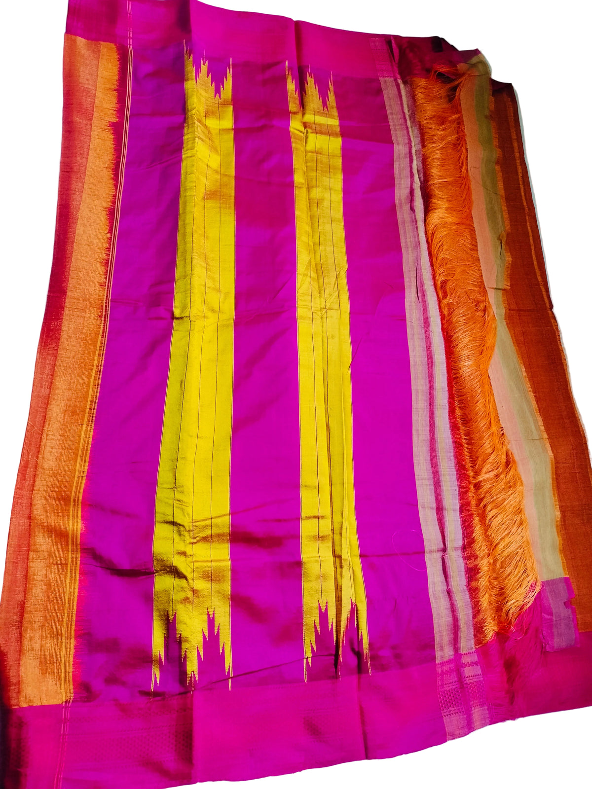 Ilkal Satin Silk Saree | Tope Teni Pallu | Gruhini Silks