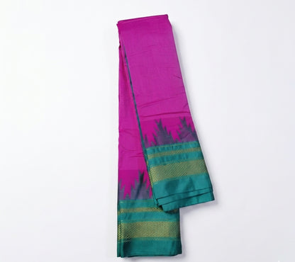 Ilkal Temple Border Saree