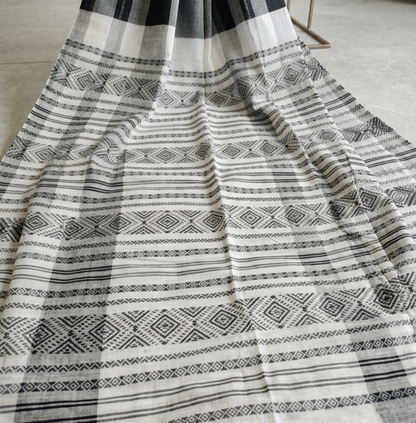 Authentic Dhonakhalli Cotton Sarees Black Online