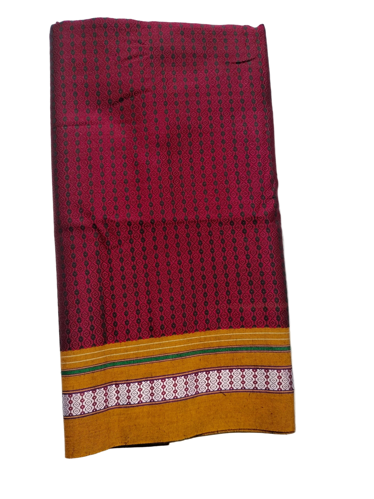 Handloom Pure Cotton Khun Blouse Pieces / Handloom Fabric Online