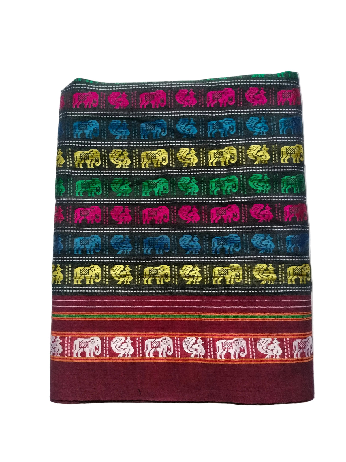 Handloom Cotton Khun Blouse fabric in India