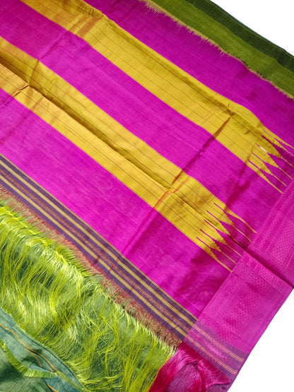 Ilkal Satin Silk Saree | Tope Teni Pallu | Gruhini Silks